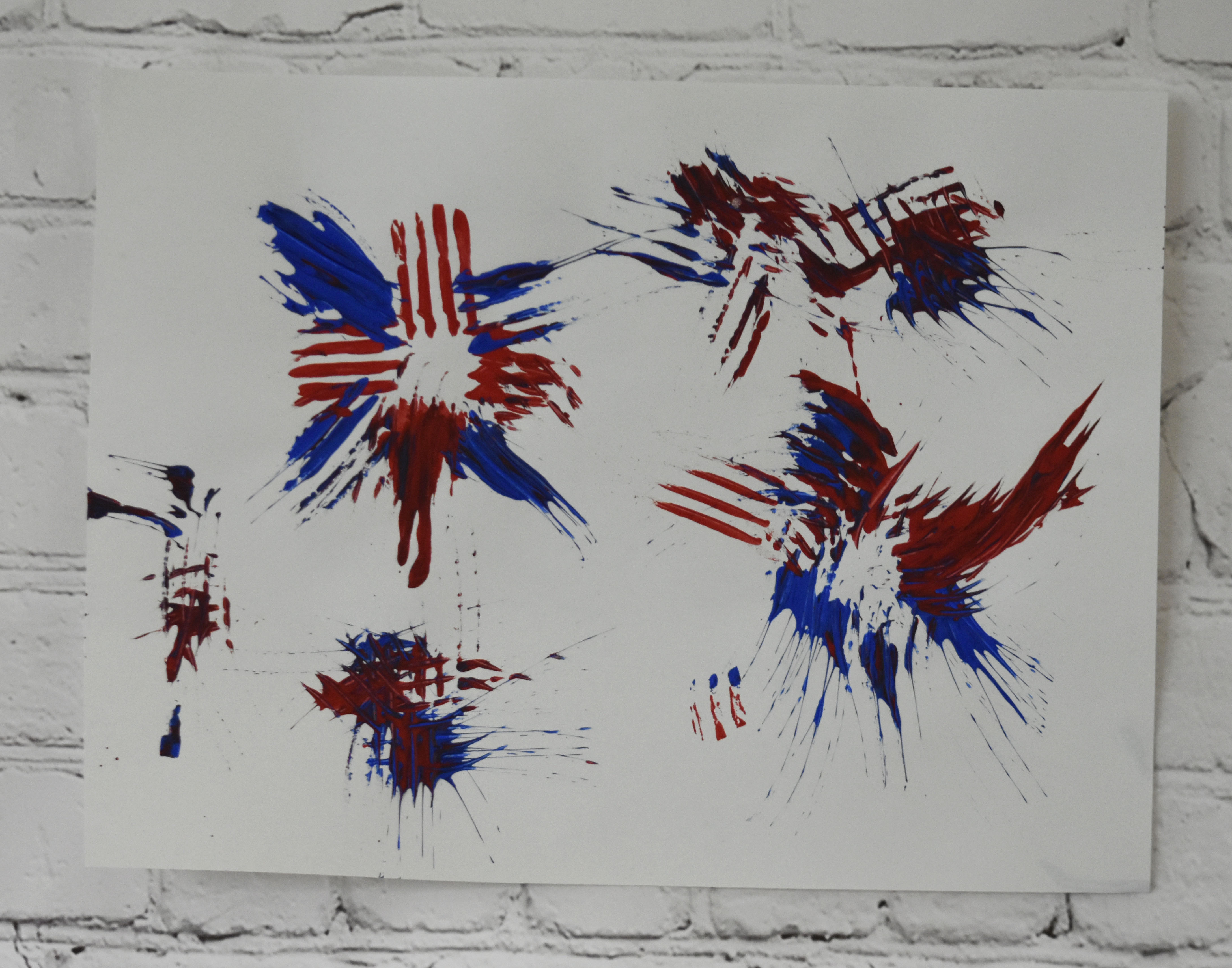 Simple Fourth Of July Kid S Crafts Elise McCollister   FORK FIREWORKS 